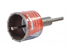 Коронка SDS+ ф75 мм по кирпичу в сборе