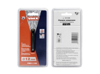 Сверло алмазное по керамограниту ф 12 мм мокр. рез