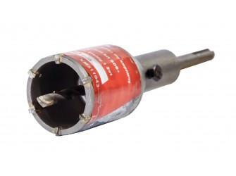 Коронка SDS+ ф50 мм по кирпичу в сборе