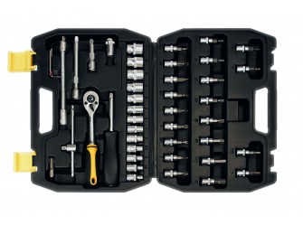 Набор головок 1/4", 45 предметов