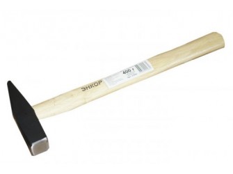 Молоток слесарный 400 грамм с деревянной рукояткой