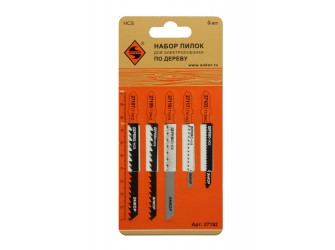 Набор пилок по дереву, 5 шт.
