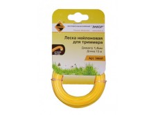 Леска для триммеров, звезда ф1,4ммх15м