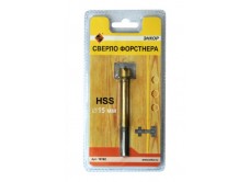 Сверло для дерева 15 мм, Форстнера, блистер