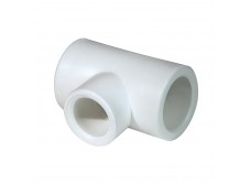 Тройник переходной PPR 50x25x50 белый
