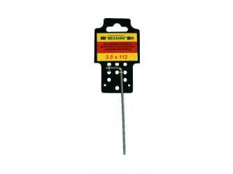 Ключ-шестигранник 2,5х112 блистер