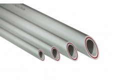 Труба PPR 50х 8,3мм PN25 армир.стек.серая (4/32)