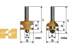 Набор фрез комб рамочных хв 12мм