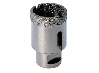 Коронка алмазная по керамограниту D 38 мм для УШМ сух. рез