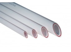 Труба PPR 32х 5,4мм PN25 армир.стек.белая (4/80)