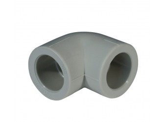 Уголок PPR 40 мм уг. 90° серый
