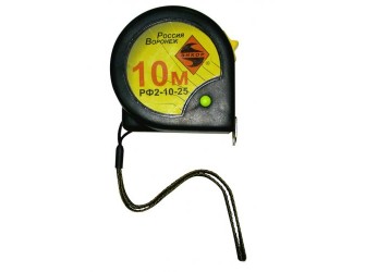 Рулетка 10м РФ2 с фиксатором