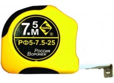 Рулетка 7,5м Велюр c 2-мя фиксаторами