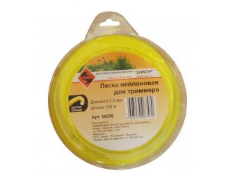 Леска для триммеров, круг ф2,0ммх120м