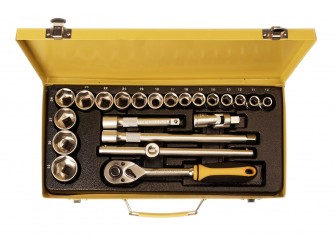 Набор головок 1/2", 22 предмета