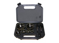 Набор коронок алмазных по керамограниту мокрый рез, 9 предметов