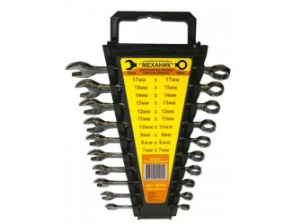 Набор ключей комбинированных 10 шт. пластик