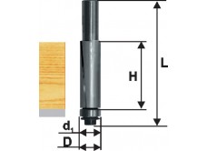Фреза кромочная прям ф19х25,4мм хв 8мм ДСП