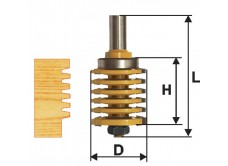 Фреза микрошиповая ф41х47мм хв. 12мм