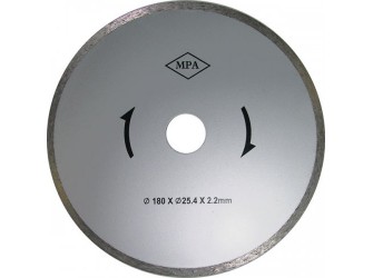 Круг алм ф180x25,4х2,2мм К 463