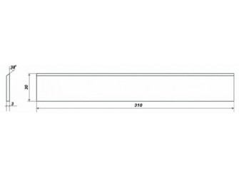 Нож К-321 комплект 3шт